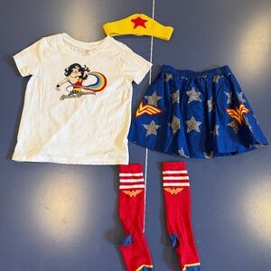 Size 110 Hanna Andersson Wonder Woman Outfit